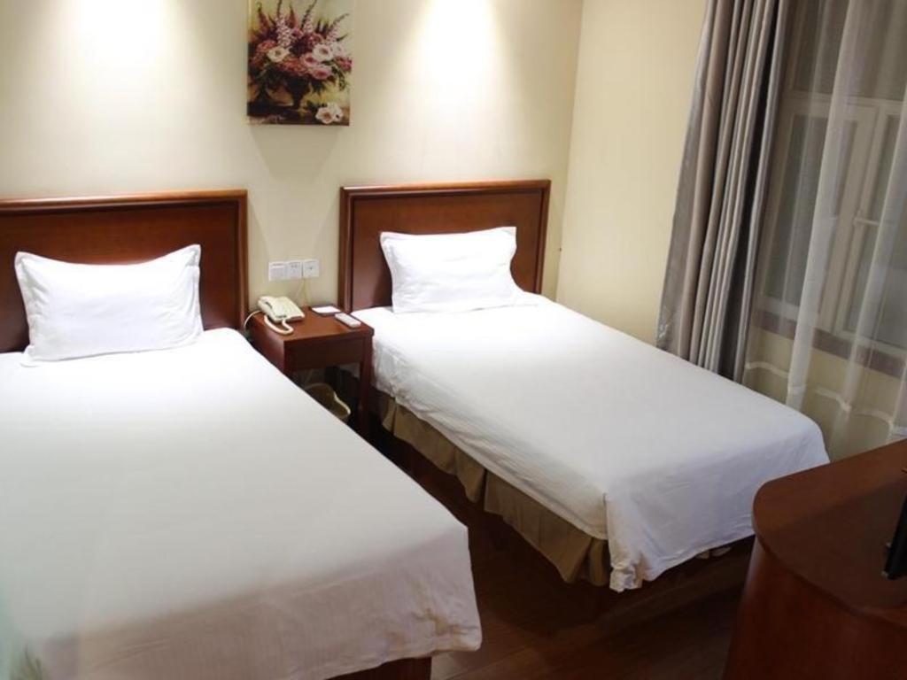 Greentree Inn Jiangsu Xuzhou West District Huohua Shell Hotel Exteriör bild