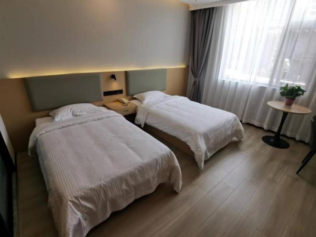 Greentree Inn Jiangsu Xuzhou West District Huohua Shell Hotel Exteriör bild