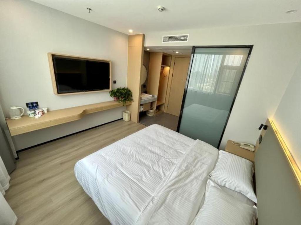 Greentree Inn Jiangsu Xuzhou West District Huohua Shell Hotel Exteriör bild