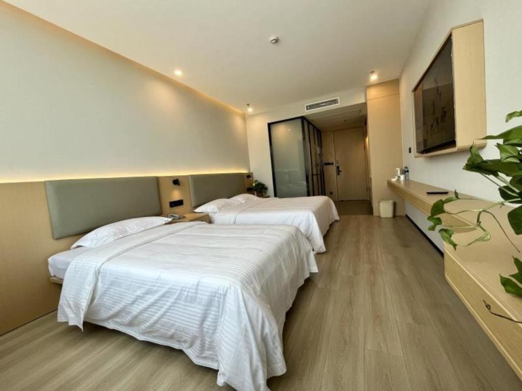 Greentree Inn Jiangsu Xuzhou West District Huohua Shell Hotel Exteriör bild