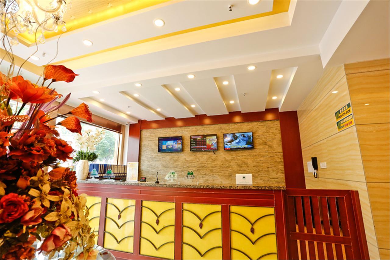 Greentree Inn Jiangsu Xuzhou West District Huohua Shell Hotel Exteriör bild